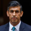 Prime Minister Rishi Sunak leaves 10 Downing Street for his first Prime Minister's Questions on October 26, 2022 in London, England. It was Mr Sunak's first Prime Minister's Questions since taking office yesterday, following the resignation of Liz Truss. (Photo by Jeff J Mitchell/Getty Images)