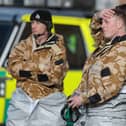 Army staff helped operate ambulance services during the COVID-19 pandemic.
