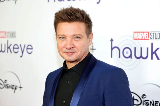 Jeremy Renner was nearly killed by a snow plough on New Year's Day (Pic:Getty)
