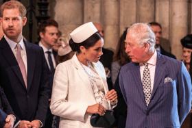 Meghan Markle will not attend King Charles III’s coronation ceremony at Westminster Abbey, but husband Prince Harry will - Credit: Getty Images