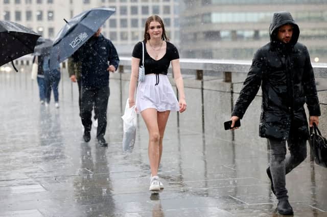 The Met Office has issued a yellow warning for rain (Photo: Getty Images)