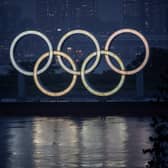 Olympic rings in Tokyo. (Pic: Getty)