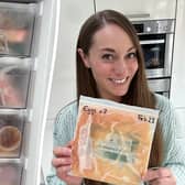 Kate Hall, 37, has been batch cooking and freezing for over 14 years, but only began freezing ingredients individually recently in what she deemed a “lightbulb moment”. 