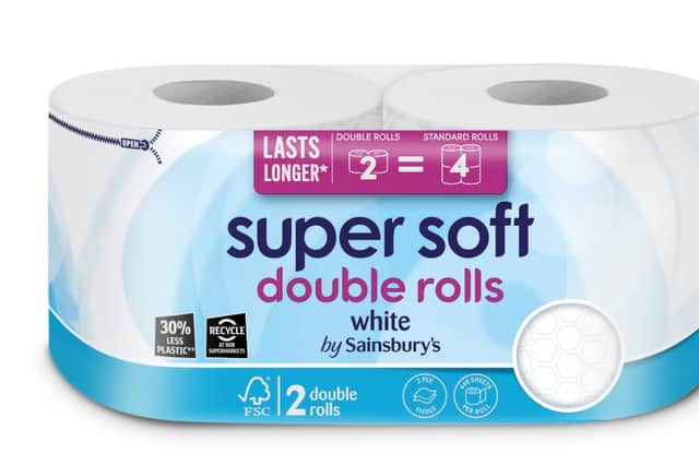 Sainsbury’s has cut the price of toilet rolls