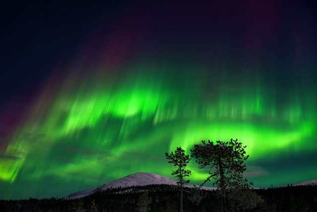 The Northern Lights will be visible in parts of the UK tonight