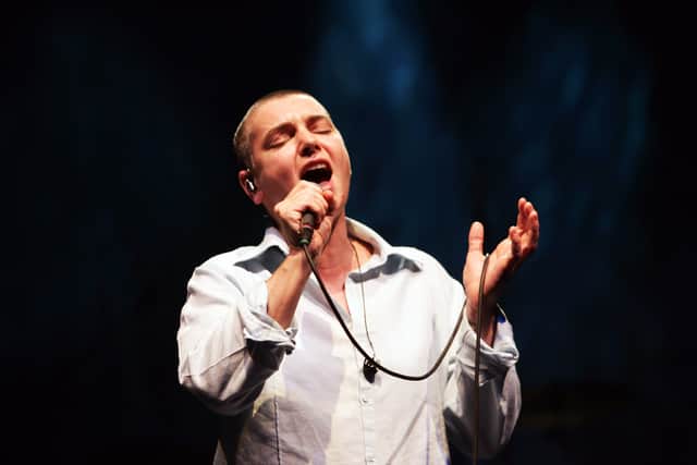 Sinead O'Connor performs on stage at the State Theatre on March 18, 2008 in Sydney, Australia.