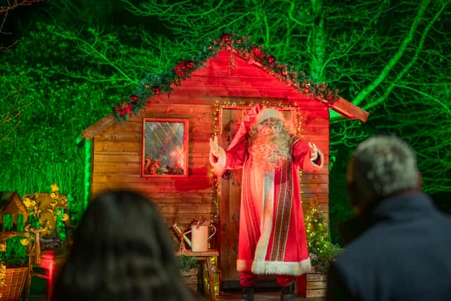 Santa will return to the trail at Christmas At The Botanics 2025