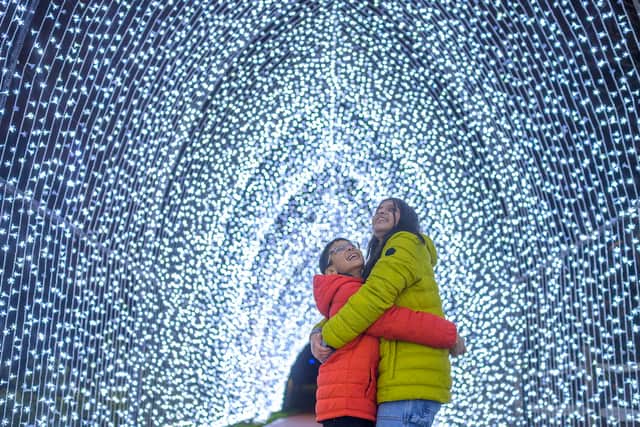 Christmas Cathedral, the sensational giant tunnel of lights, is back with brand-new twinkle effect.