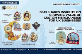 GSJJ is a global manufacturer of custom promotional products, including custom pin badges, challenge coins, patches, and lanyards