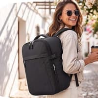 This '10/10' expandable Ryanair cabin backpack is now £14.99 after a 38% discount