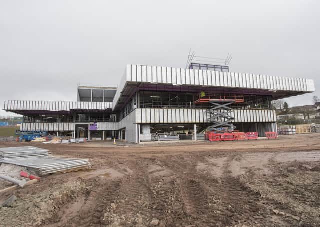 The £32m Jedburgh Grammar Campus is due to open in spring 2020.