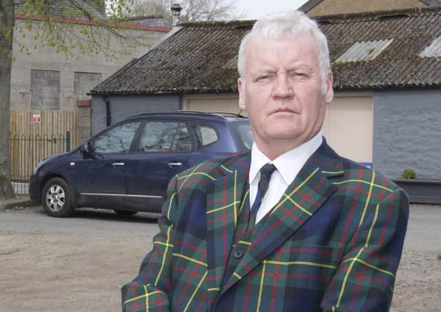 Councillor Davie Paterson is concerned about the impact of increased US trade tariffs on textile businesses in his home-town of Hawick.