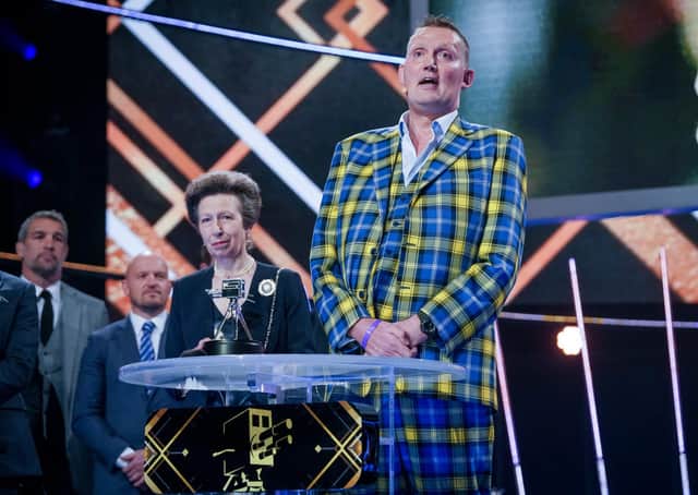 Doddie Weir at 2019's BBC Sports Personality of the Year ceremony. Photo: Kieron McCarron/BBC
