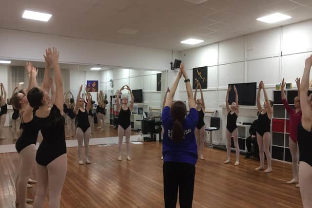 Pupils from the Fiona Henderson School of Dance were treated to a masterclass from Miriam Douglas-Early from Scottish Ballet last Wednesday.