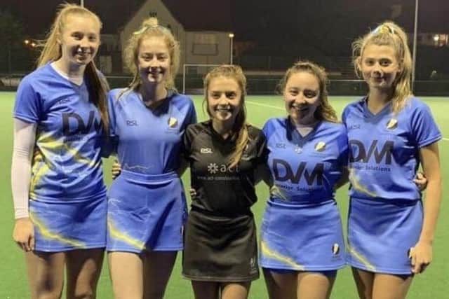 Molly Byers, Livvy Hogg, Erin Lawrence and Molly Turnbull were selected for Edinburgh Lightning, while Hannah Millar was picked for Glasgow Thunder.