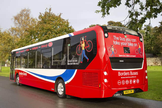 Borders Buses service 253 is Scotland's first fully bike-friendly bus route.
