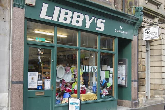 Libby's Pet Shop in Hawick High Street.