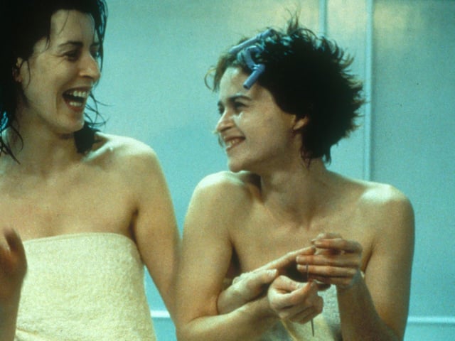 Gina McKee and Helena Bonham Carter in Women Talking Dirty. Coldingham Bay and St Abbs are among the locations featured in this 1999 comedy, directed by Coky Giedroyc. It’s an adaptation of the 1996 Isla Dewar novel of the same name.