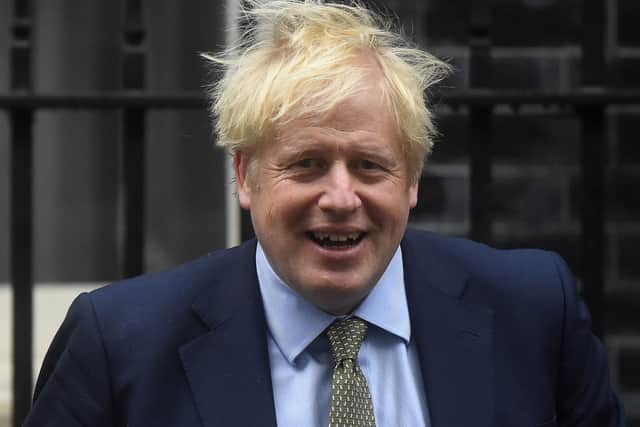 UK prime minister Boris Johnson in London today, January 15.  (Photo by Peter Summers/Getty Images)