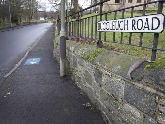 Buccleuch Road in Selkirk.