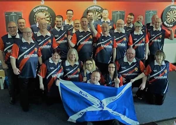 The Scottish darts squad