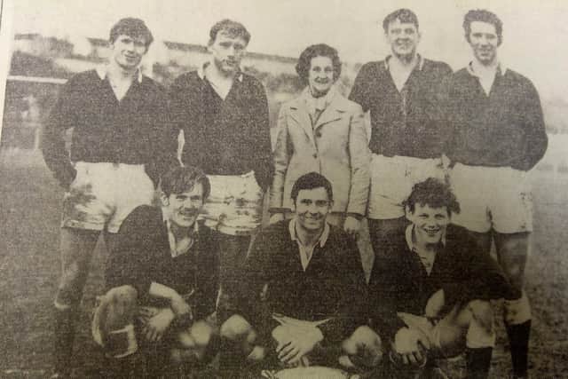 The Gala team with their own sevens tournament in 1970.