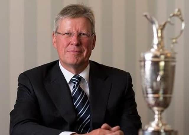 Martin Slumbers, chief executive of the R&A (picture courtesy of the R&A)