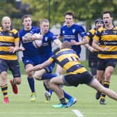 Hawick Linden, in blue, in action earlier this season against Portobello (library image by Bill McBurnie)