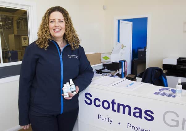 Scotmas managing director Nicola Cameron at the company’s factory in Kelso.