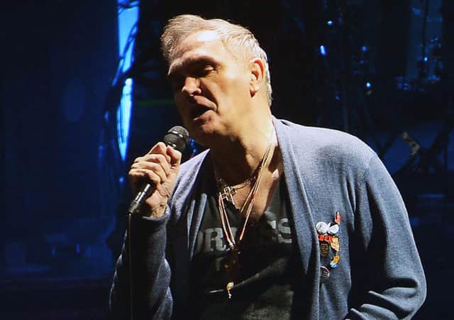 Morrissey performing at the Auditorio Nacional in Mexico City in November 2018. (Photo by Claudio Cruz/AFP via Getty Images)