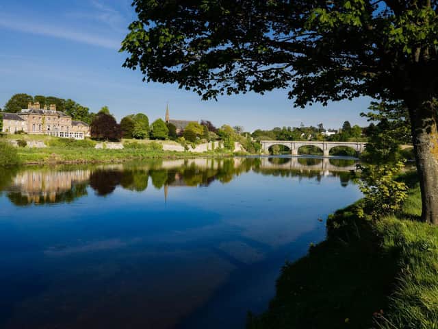 The River Tweed at Kelso.