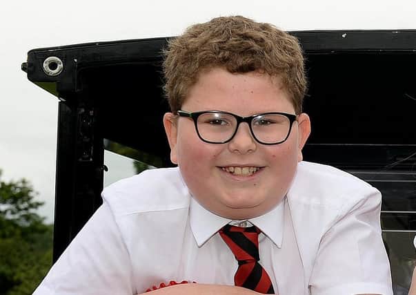Cammy Chapman was named Tweedbank Lad last year and now he’s raising cash for a local health charity.