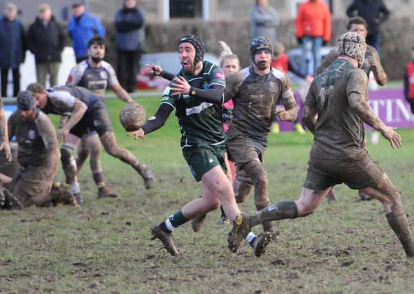 Stuart Johnson will be coaching the forwards at Hawick, seen here recently in winning Borders League action against Selkirk (library image by Grant Kinghorn)