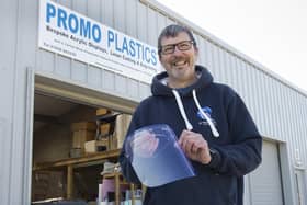 Tim Reader from Promo Plastics, Kelso.