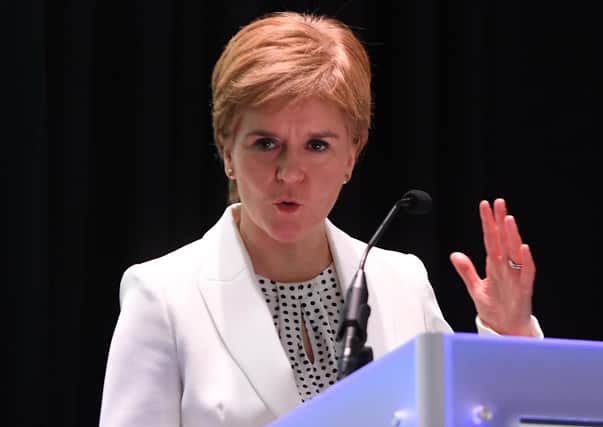 Scotland's first minister, Nicola Sturgeon. (Photo by Andy Buchanan/WPA pool/Getty Images)