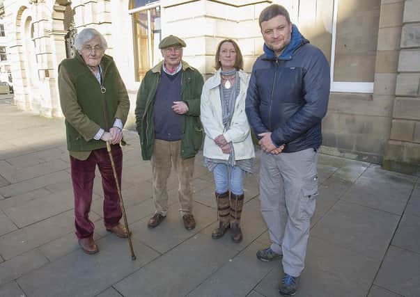 Kelso fishing museum project co-ordinators Alastair Brooks, Bill Quarry, Morag Hume and Eoin Fairgrieve are now pencilling in a September opening date.