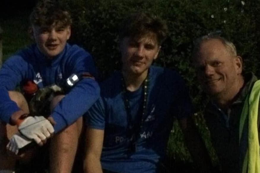 Michael Reece Patrick Templeman Patrick raises over £1k in first marathon