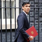 UK chancellor of the exchequer Rishi Sunak leaving 11 Downing Street in London yesterday to unveil a mini-budget to help kick-start the UK economy following the Covid-19 lockdown. (Photo by Tolga Akmen/AFP via Getty Images)