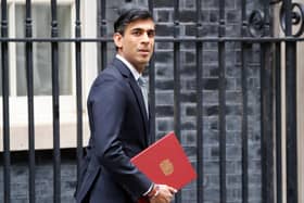 UK chancellor of the exchequer Rishi Sunak leaving 11 Downing Street in London yesterday to unveil a mini-budget to help kick-start the UK economy following the Covid-19 lockdown. (Photo by Tolga Akmen/AFP via Getty Images)