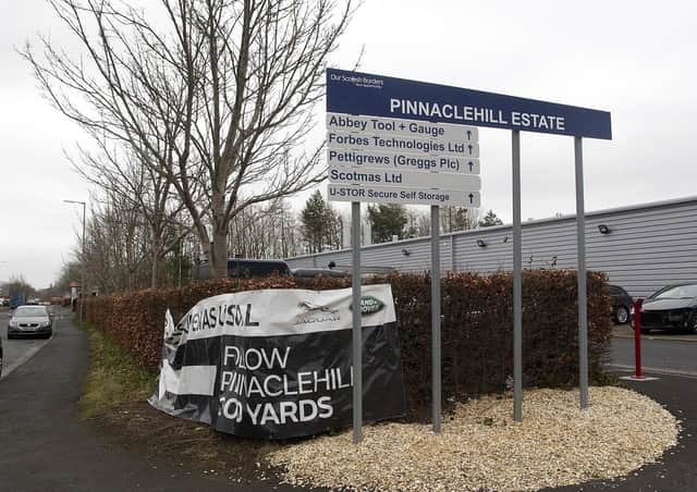 Pinnaclehill Industrial Estate on the outskirts of Kelso.