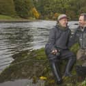 Bob Mortimer and Paul Whitehouse keep the laughs going at Bemersyde for the first episode of their third fishing series, to be shown on BBC2 on Sunday.