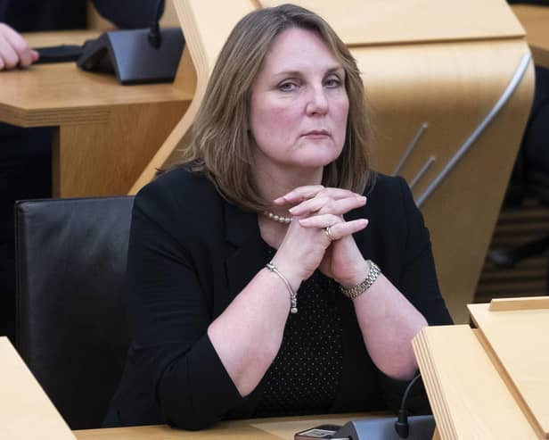 Michelle Ballantyne MSP – back on the front benches.