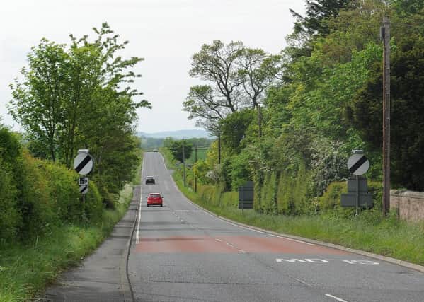 The A698 Coldstream-to-Kelso road.