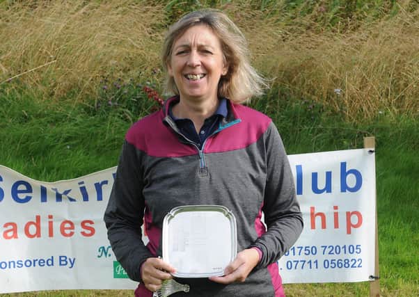 Diane Cassidy, Ladies' Champion (picture by Grant Kinghorn)
