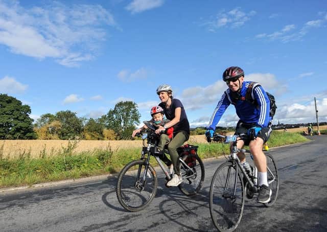 Family-friendly....events in communities across Scotland in 2021 will now be considered for Cycling Scotland grants of up to £10,000. (Pic: Julie Howden)