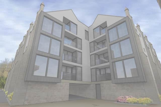 How a new apartment block proposed at West Grove in Melrose would look.