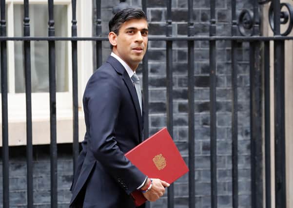 UK chancellor of the exchequer Rishi Sunak leaving 11 Downing Street in London last week. (Photo by Tolga Akmen/AFP via Getty Images)