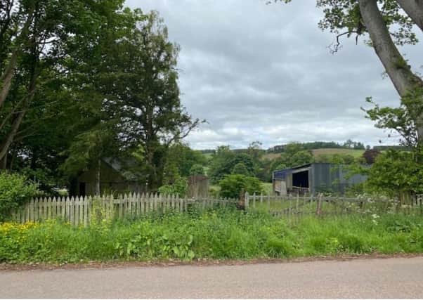 An old sawmill site at Cowdenknowes, near Earlston, being eyed up as a housing plot.