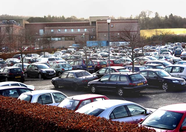 Parking became nigh on impossible at the Borders General Hospital a few years ago.
