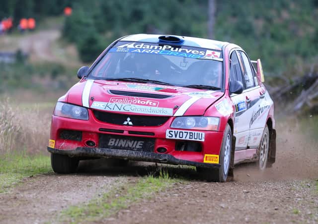 Some exciting southern Scottish rally action is in store next year (picture by Eddie Kelly)